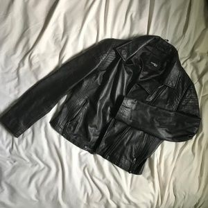 Barneys Originals Leather Jacket
